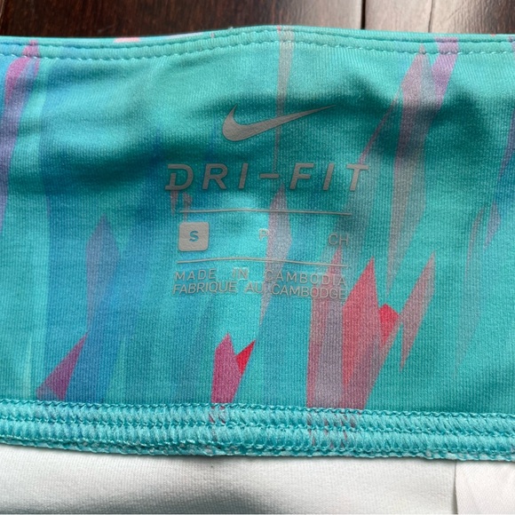 Women’s Nike Epic Lux Leggings Pants Pink Blue Multicolor Dri-fit Size Small - Picture 7 of 8